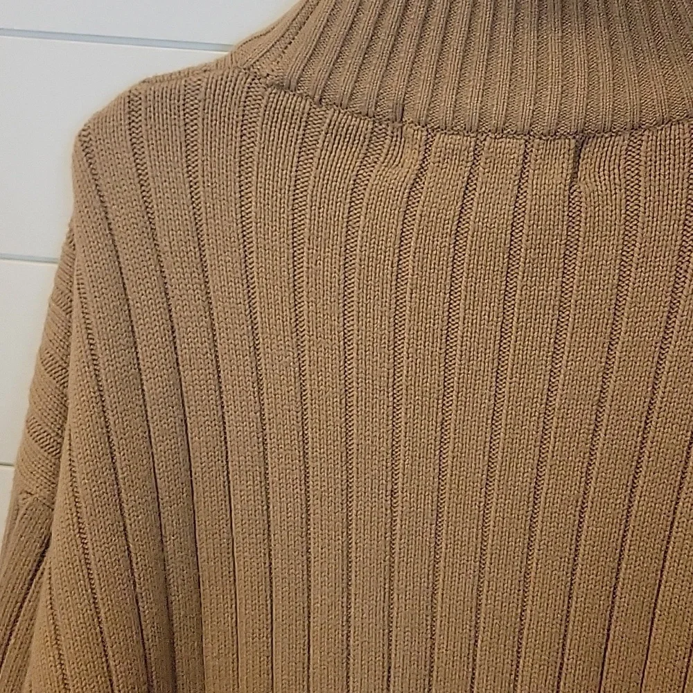 CLENCH JEANS PULLOVER SWEATER  XXL  TAN/BROWN